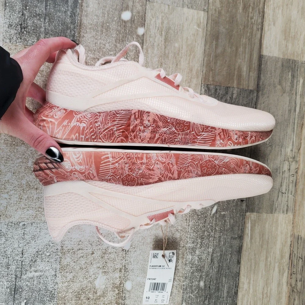 Reebok Flashfilm 3.0 Womens‎ Shoes Sz 10 Cross Training Ceramic Pink Sneakers